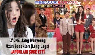 IZ*ONE’dan Jang Wonyoung Japon İzleyicileri Uzun Bacaklarıyla Şoke Etti