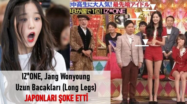 IZ*ONE’dan Jang Wonyoung Japon İzleyicileri Uzun Bacaklarıyla Şoke Etti