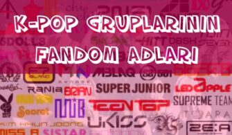 K-POP Fandom İsimleri (KPOP Fandom Names)
