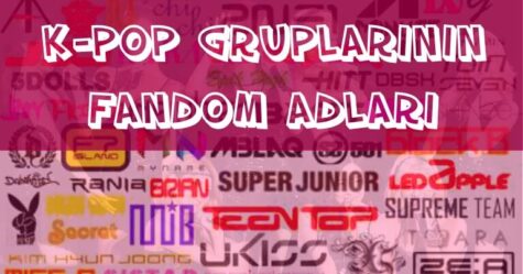 K-POP Fandom İsimleri (KPOP Fandom Names)