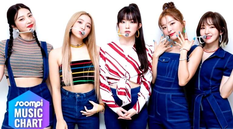 Red Velvet “Umpah Umpah” parçası Soompi Müzik Listesinde 1 Numara