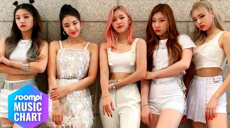 ITZY ICY Soompi K-Pop List Number One Again