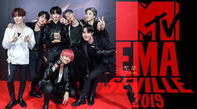 BTS 2019 MTV EMA 3 Nominees