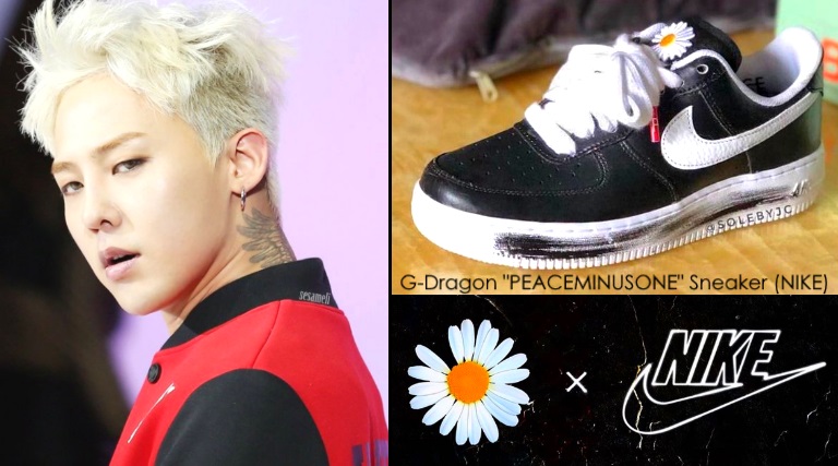 G-Dragon Yeni Markası PEACEMINUSONE'un Sneaker Model Ayakkabıları için Nike'la Anlaştı