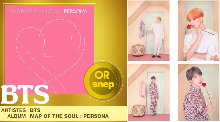BTS "Map of the Soul: Persona" Receives Gold Certificate from France