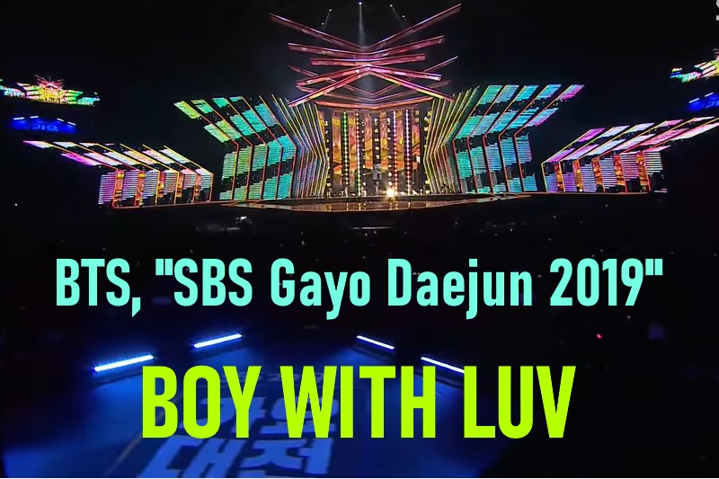 BTS “SBS Gayo Daejun 2019″da En Yüksek İzleyici Reytingini Aldı
