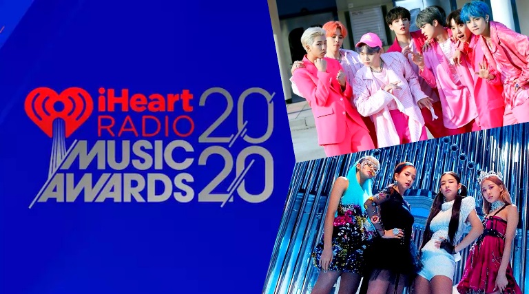 BTS and BLACKPINK were nominated in two categories for the 2020 iHeartRadio Music Awards
