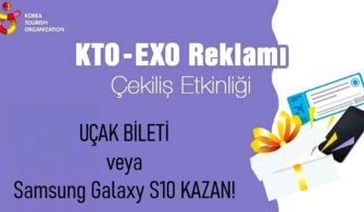 KTO EXO Reklamı Kore'ye Uçak Bileti veya Galaxy S10 Kazandırıyor