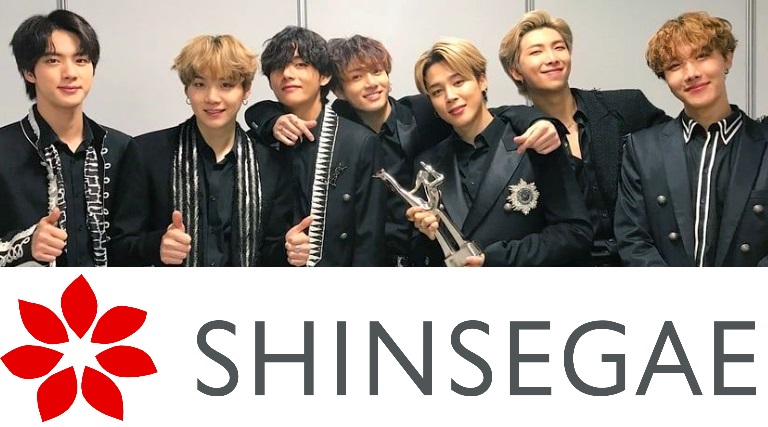 Shinsegae put an end to the big brand right dispute with TS BTS