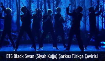 BTS Black Swan Şarkısı Türkçe Okunuşu