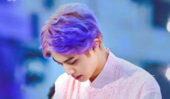 bts jin purple hair