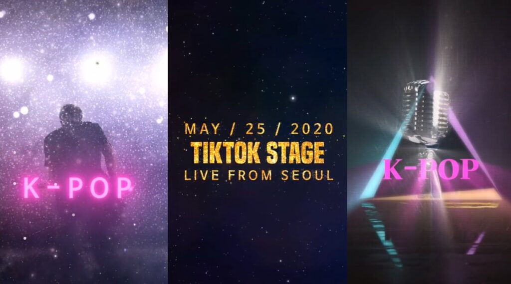 TikTok Stage Online K-Pop Konseri