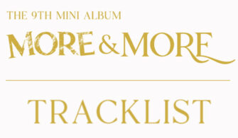 Twice More&More 9 uncu Mini Albüm Şarkı Listesi