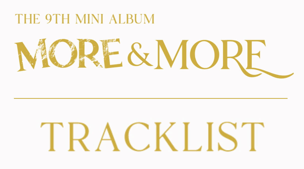 Twice More&More 9 uncu Mini Albüm Şarkı Listesi
