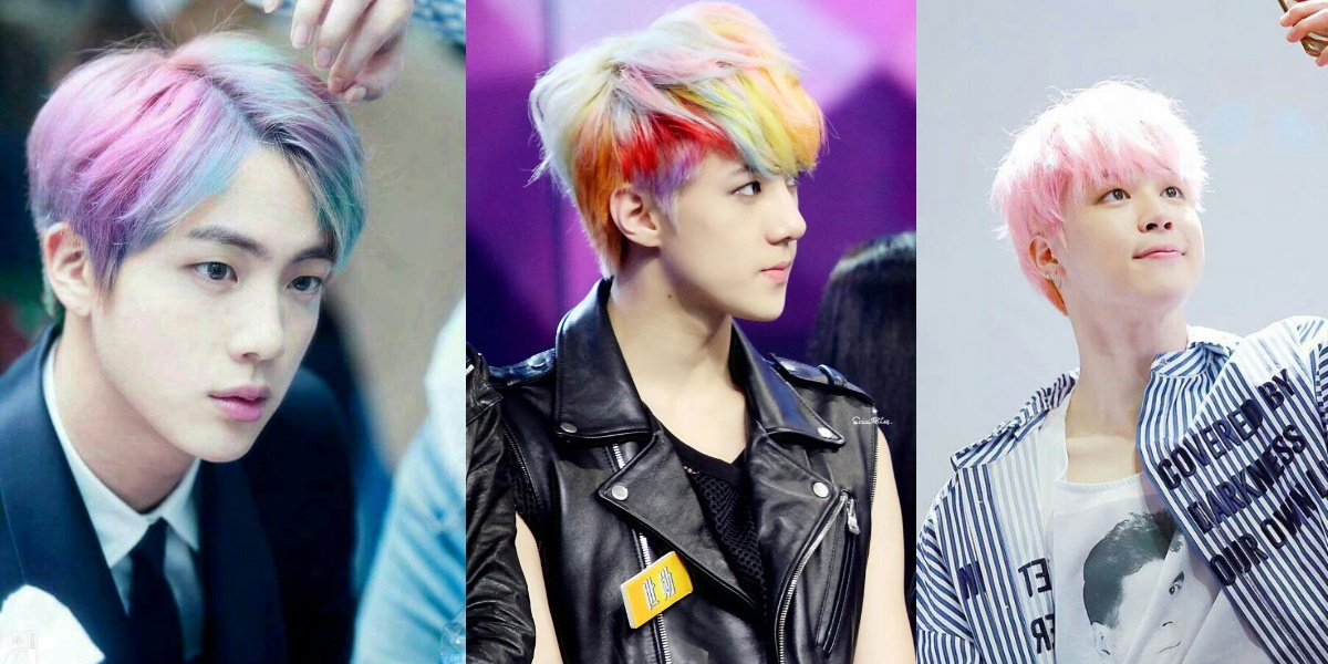 bts exo hairstyle