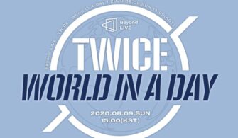 Quand est le concert en ligne TWICE « World In A Day »?