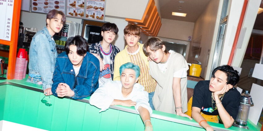 BTS “Dynamite” Group Photo (New!)