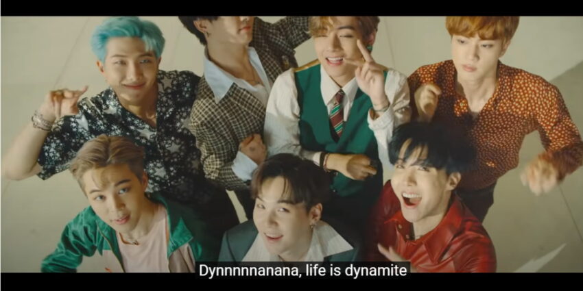 BTS “Dynamite” B-Side Video Explodes with Energy and Happiness!