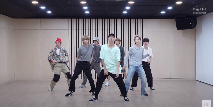 BTS „Dynamite“ Dance Choreography Video ist auf Sendung!