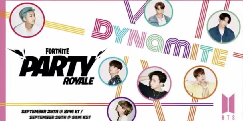 How to watch BTS Dynamite Choreography version LIVE who does not own FORTNITE game