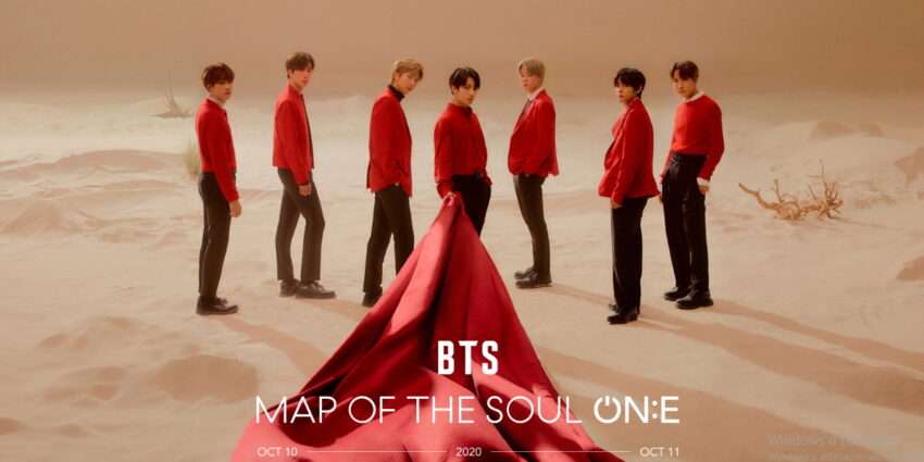BTS in Red Costumes for Live Online Concert Poster! Brand New Photos for You!