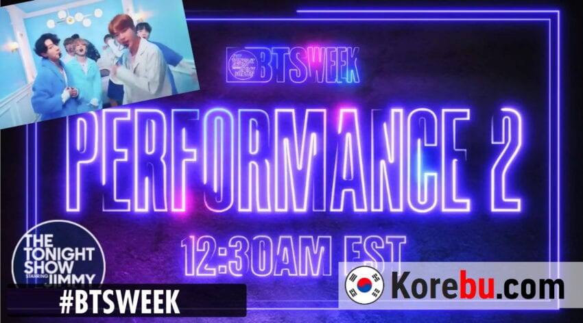 Jimmy Fallon Tonight Show #BTSWeek 2. Performance Link und Song Prediction von Preview Photo!