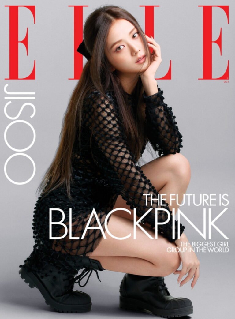 Blackpink Fascinates On The Cover Of Elle Us Magazine October Issue 