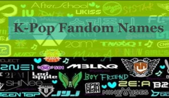 k-pop fandom names