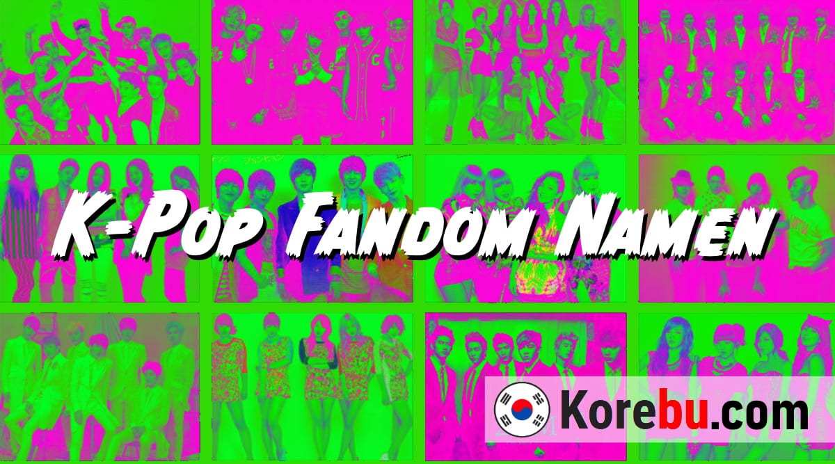 K-Pop Fandom Name