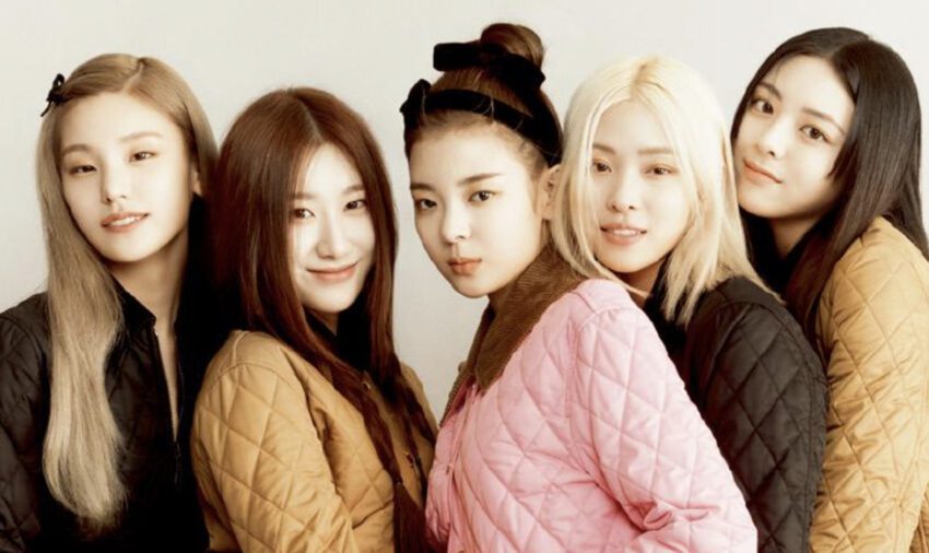 ITZY members become the BURBERRY models for ELLE Magazine