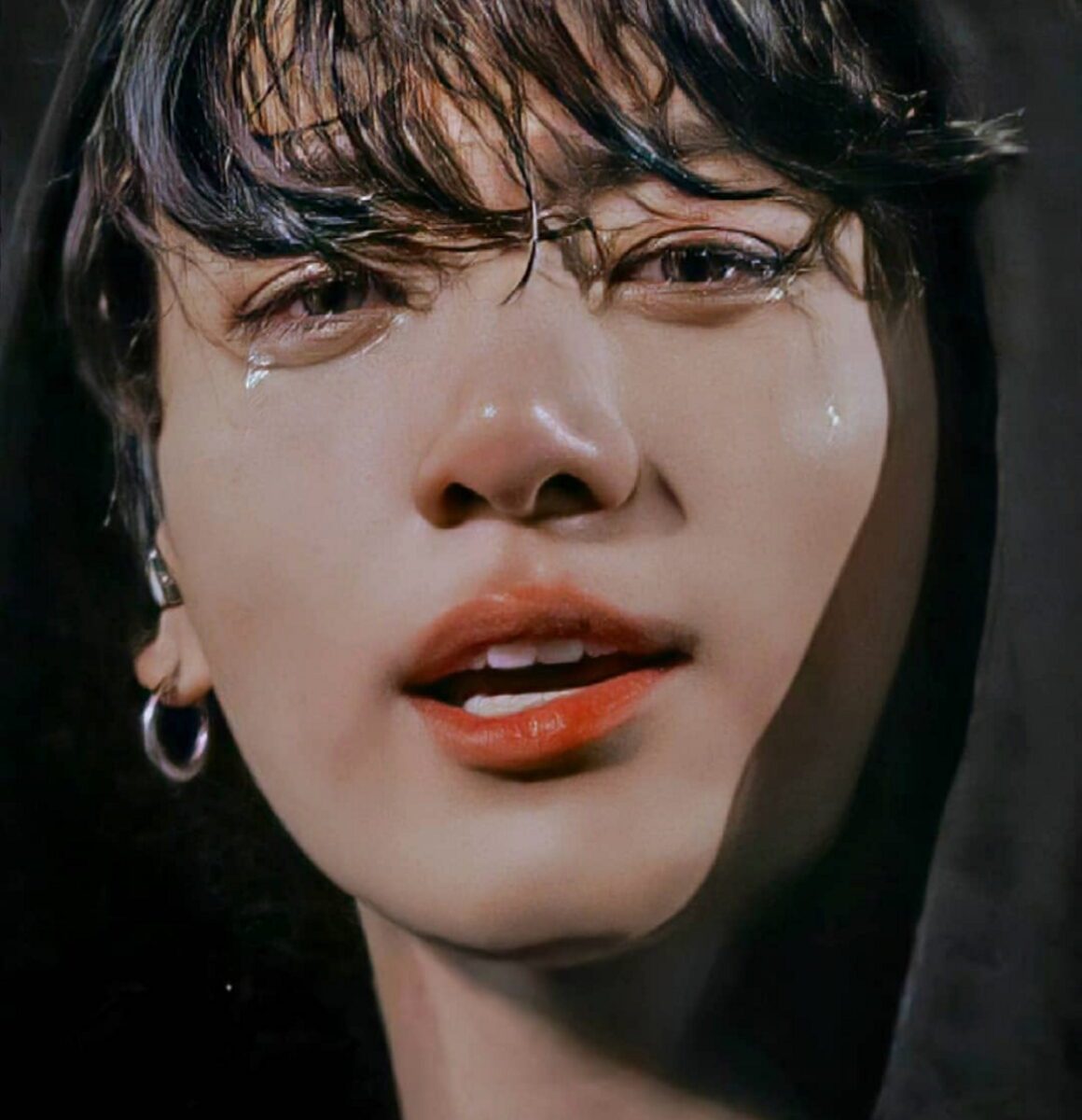 jungkook crying