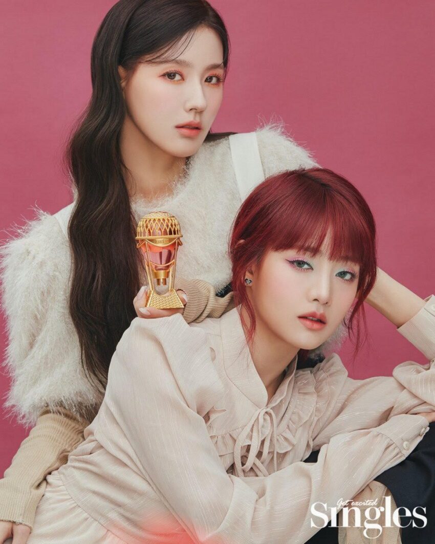 (G)I-DLE Miyeon and Minnie become make up models