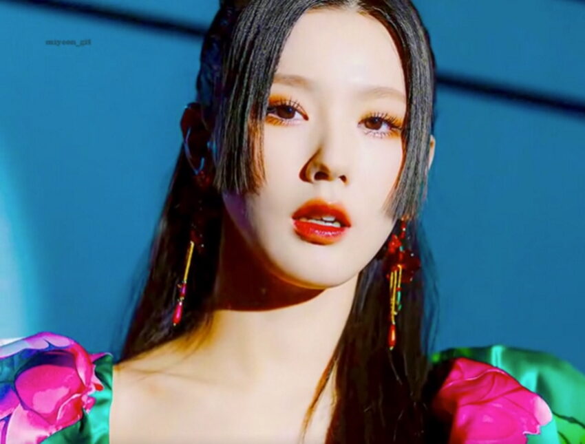 (G)I-DLE Miyeon’s spectacular fringes