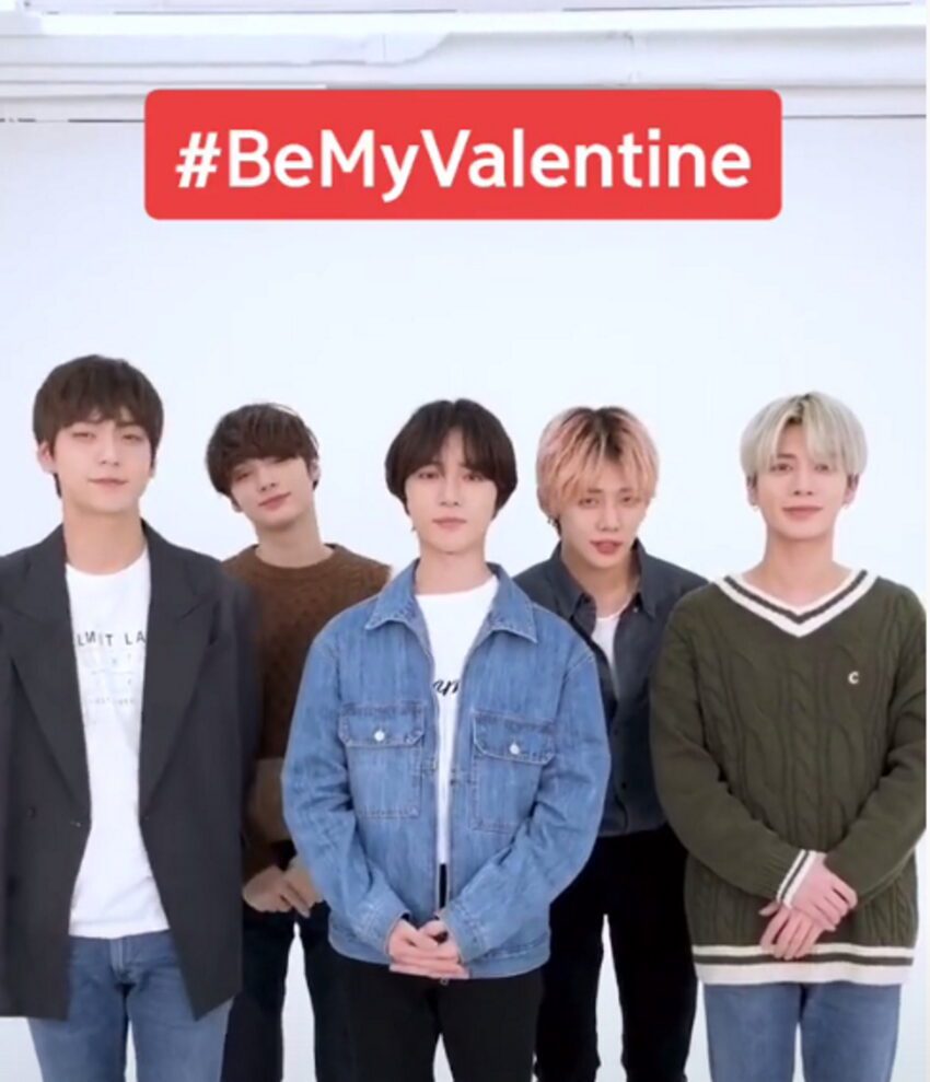 “Valentine’s Day” surprise from TXT 💝