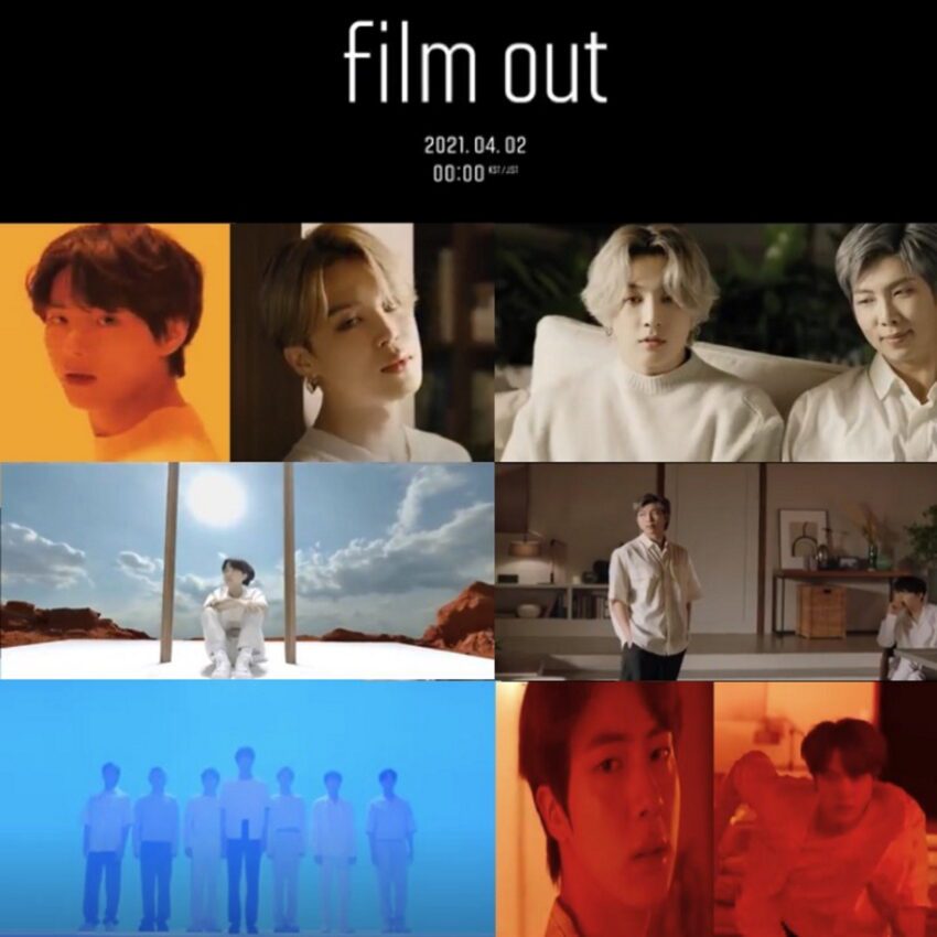BTS “Film Out” İle Geri Dönüyor