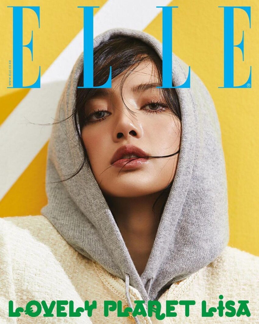 Lisa is extremely charismatic in ELLE magazine poses!