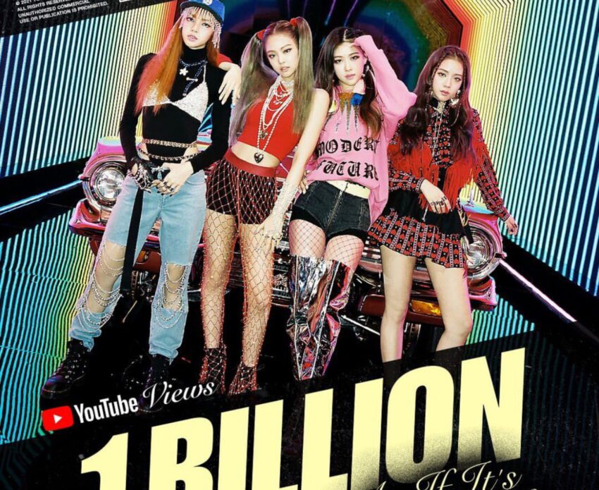 BLACKPINK Becomes the First with 4 MVs to Pass 1 Billion Views