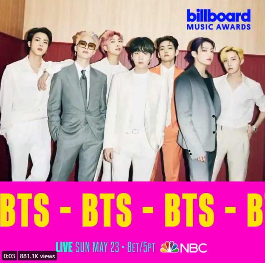 BTS “Butter” Performance To Be Held For The First Time At BBMA