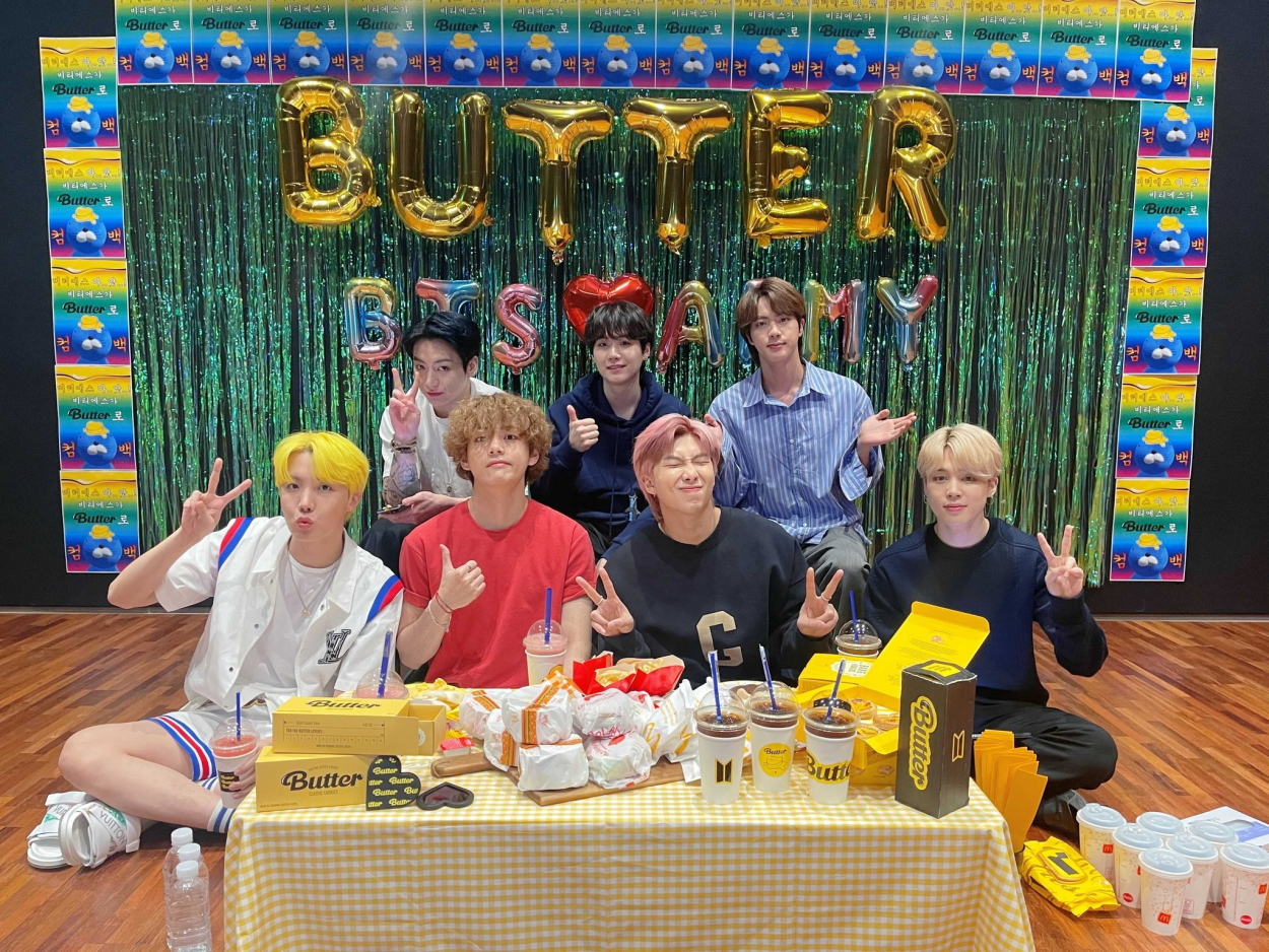 bts butter party