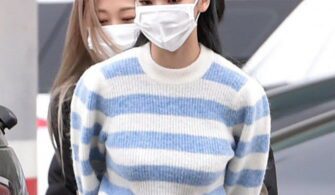 karina blue sweater