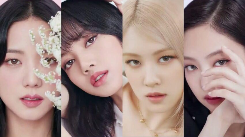 Colored lens brand OLENS is promoting with both BLACKPINK and BTS
