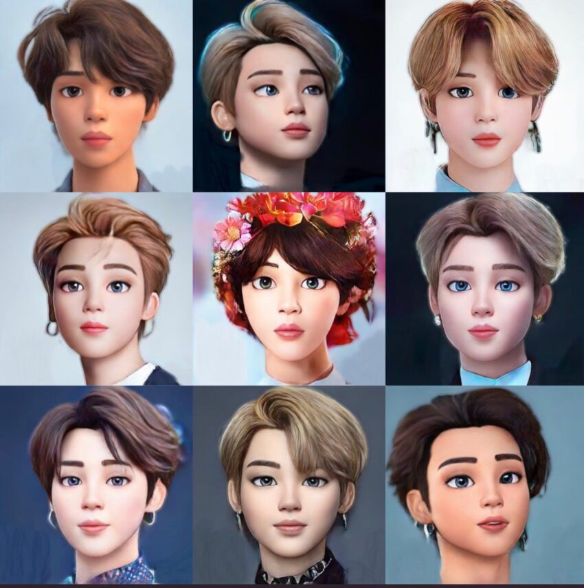 If BTS Members Turned into Disney Characters…