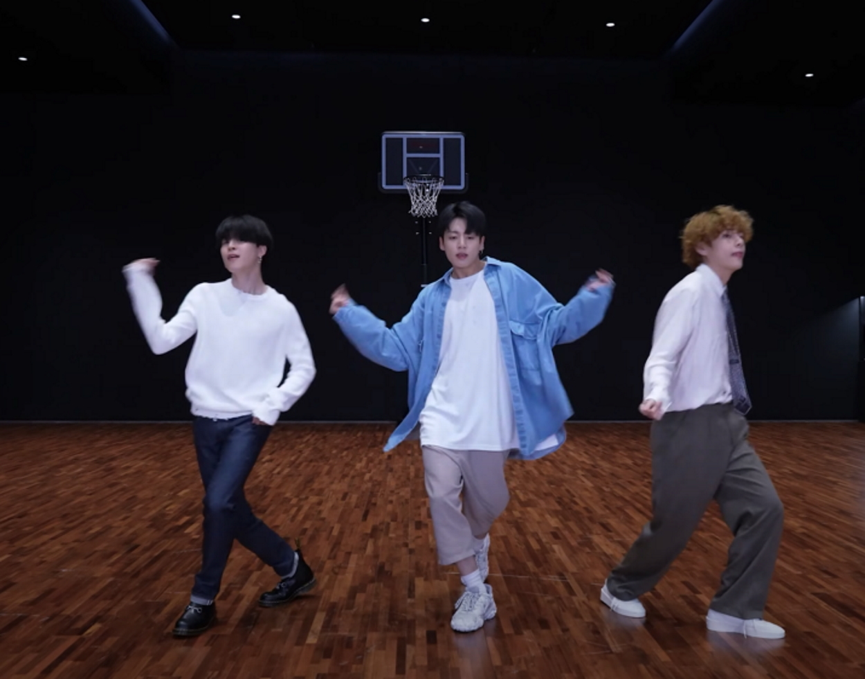 bts permission to dance practice basketball