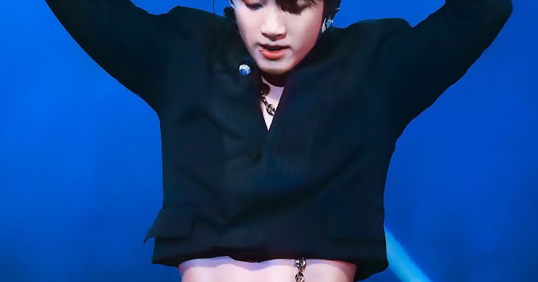 Jungkook’s abs took our breath away…