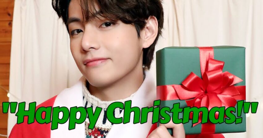BTS’ten V, Bir ARMY’ye İmzalı Bir Noel Hediyesi Verdi!