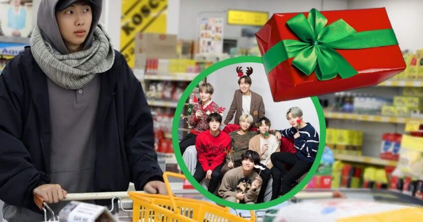 BTS’ten RM, Üyeleri İçin Noel Hediyeleri Alıyor!