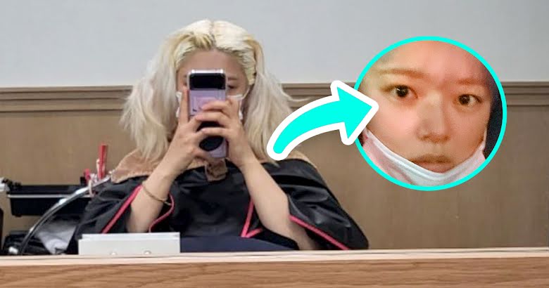 TWICE’tan Jeongyeon Yeni Renkli Saçlarını Tanıttı!